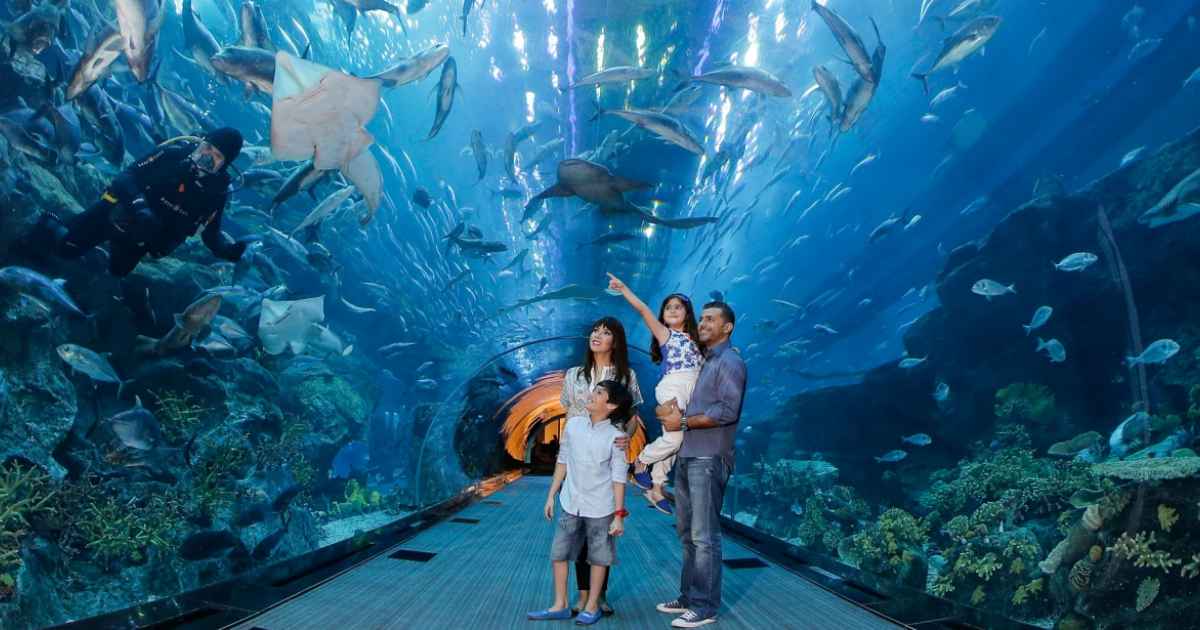 Aquarium and Underwater Zoo in Dubai
