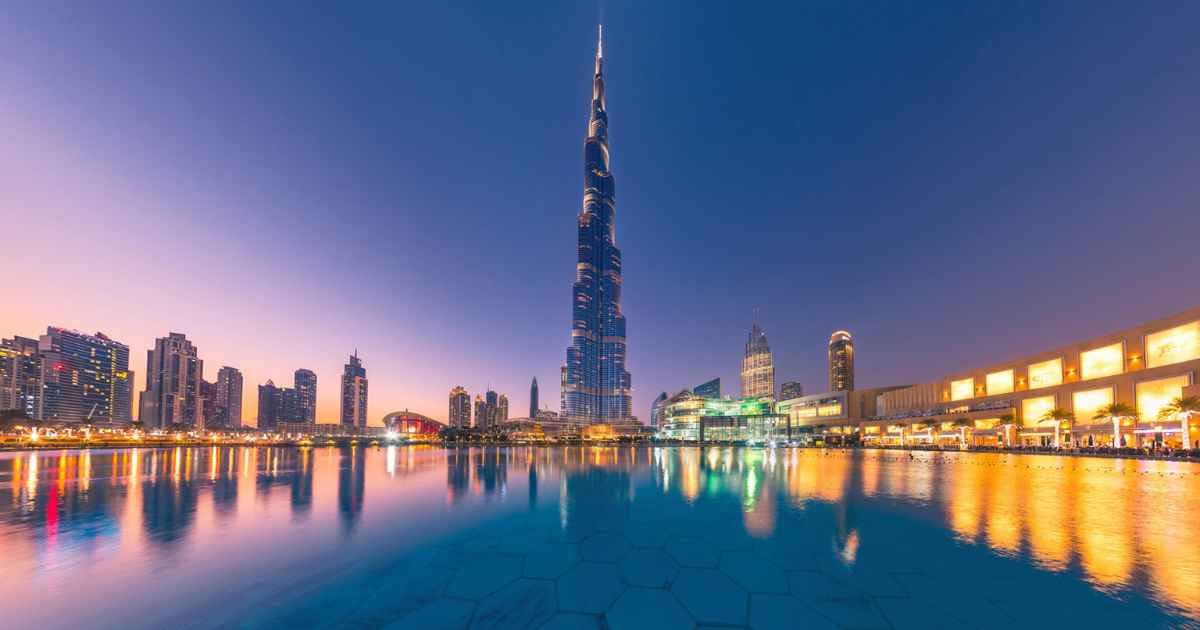 Burj Khalifa in Dubai