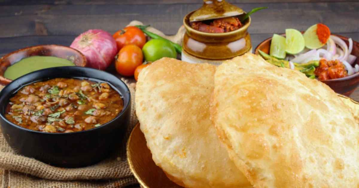 Famous Chole Bhature in Delhi