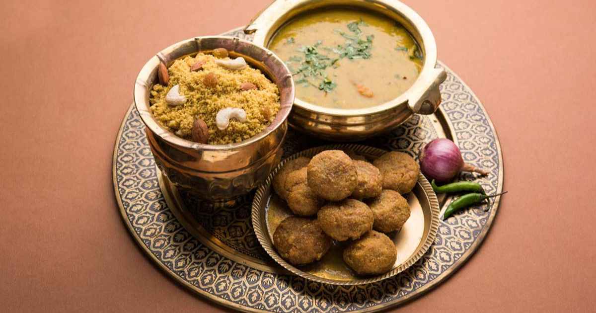 Dal Baati Churma - Famous Dish of Jaipur