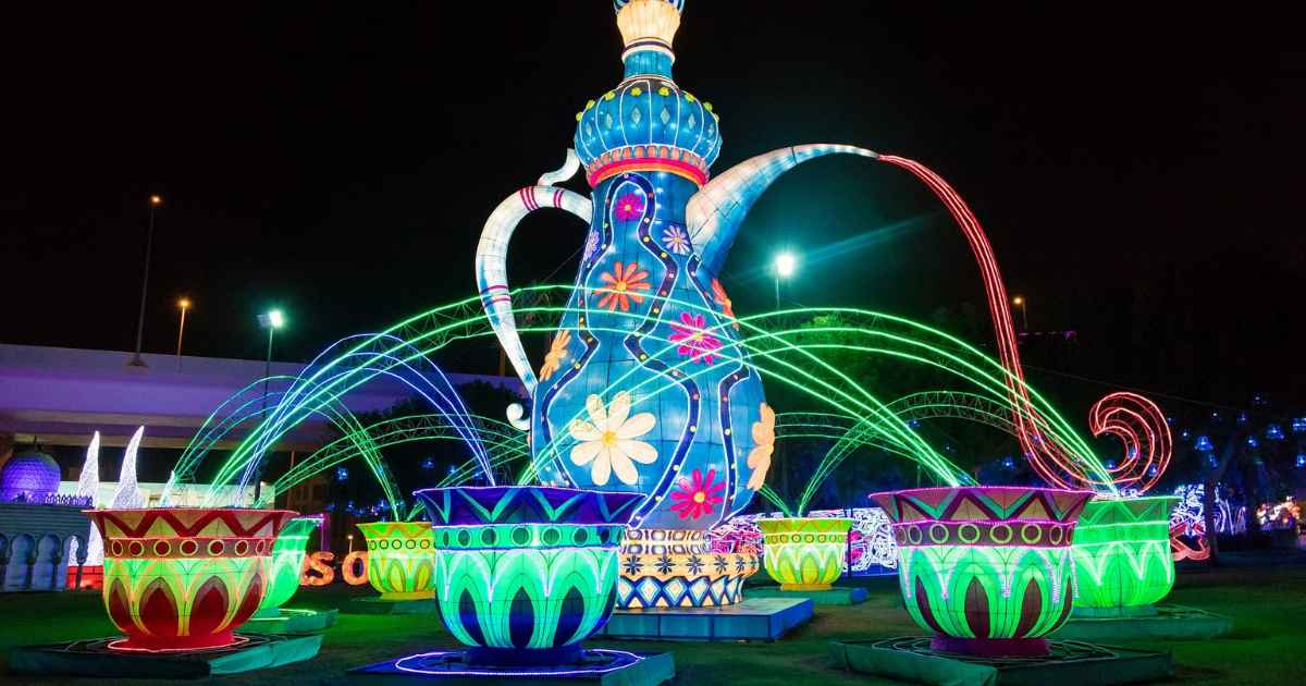 Dubai Garden Glow