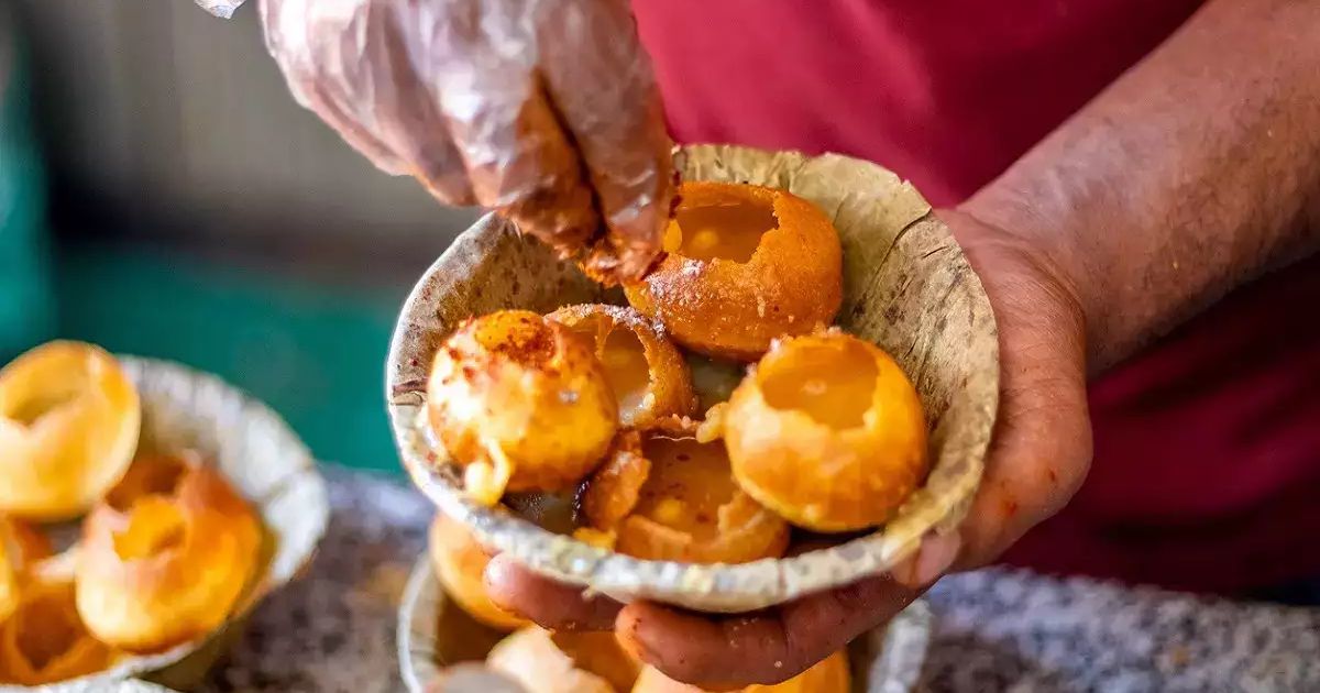 Gol Gappas in Delhi