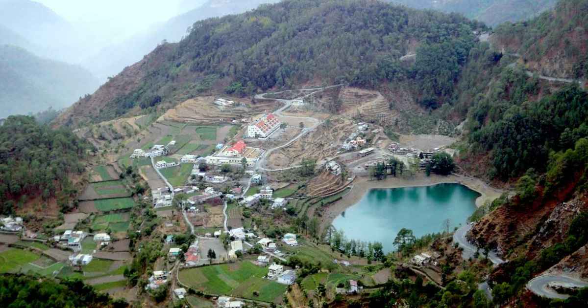 Khurpatal Lake in Nainital