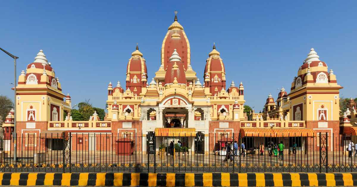 Laxminarayan Temple or Birla Mandir in Delhi