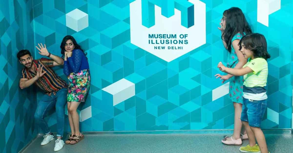 Museum of Illusions in Delhi