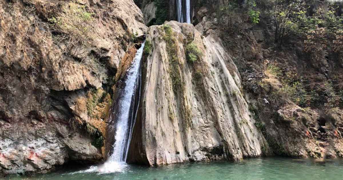 Neer Garh or Neer Gaddu waterfall in Rishikesh