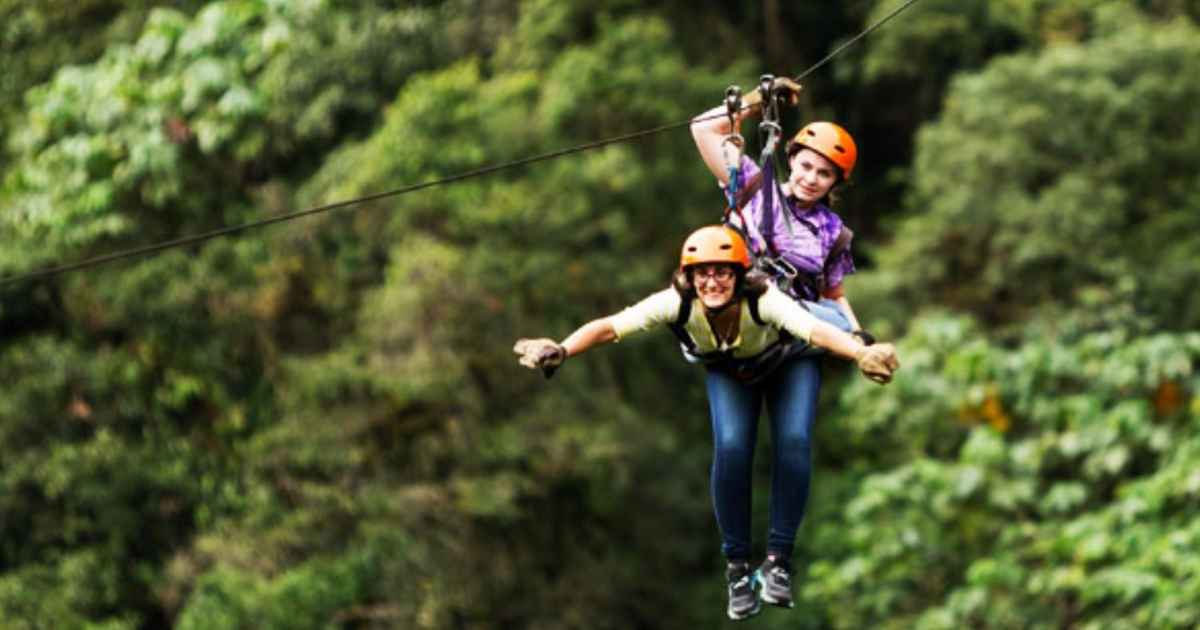 Flying Fox in Shivpuri Rishikesh