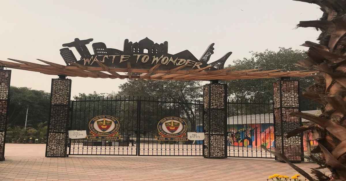 Waste To Wonder Park Delhi
