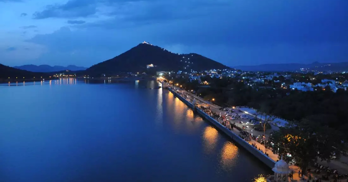Fateh Sagar Lake in Udaipur
